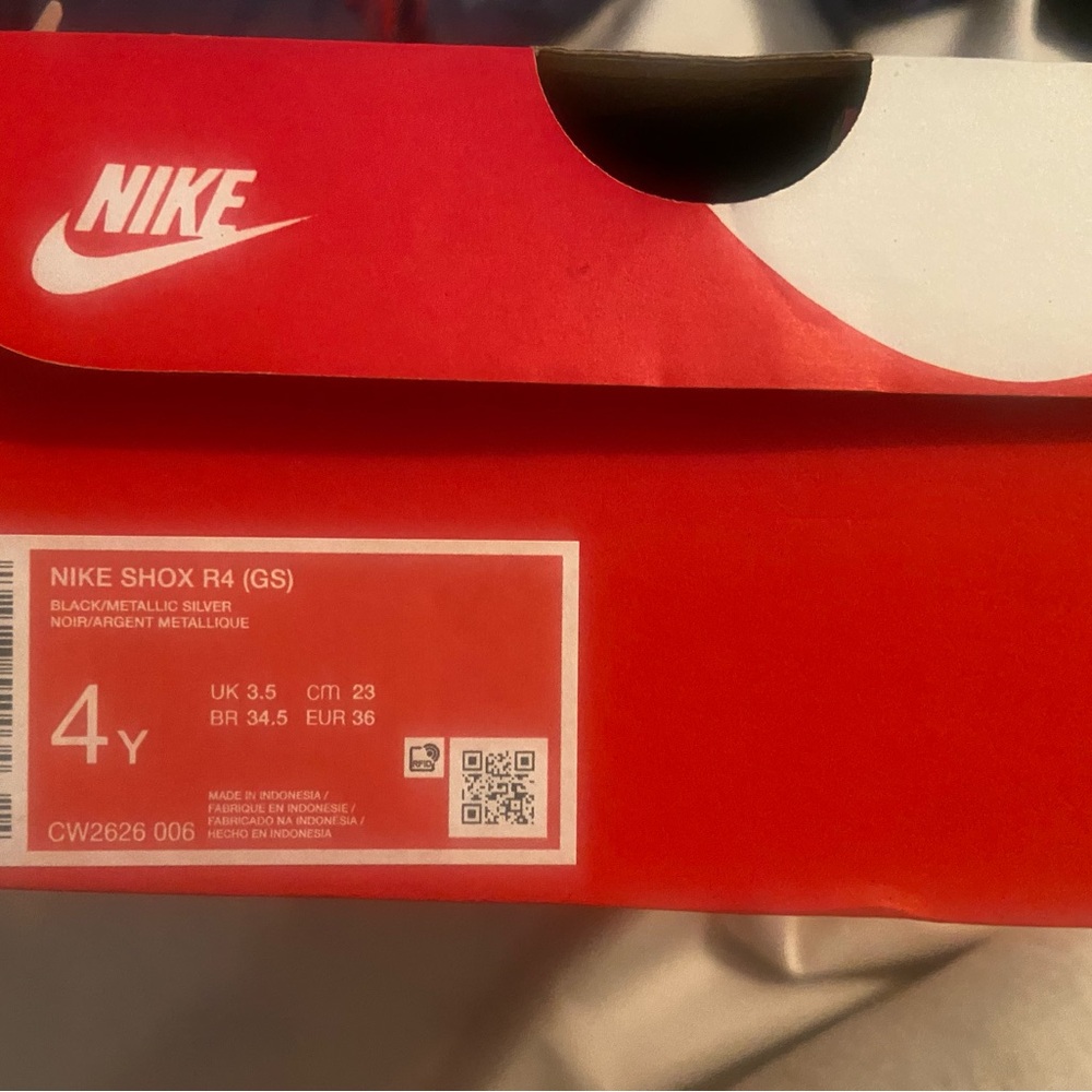 Nike Shoe Box - Red with White Logo